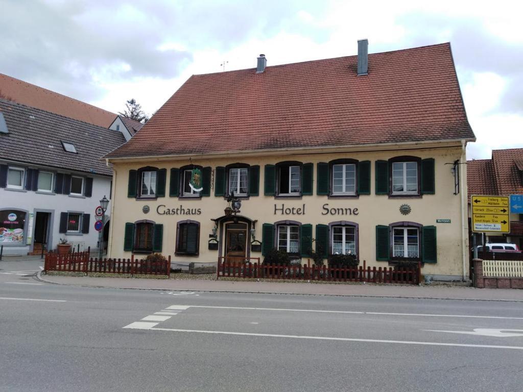 Gasthaus Sonne Schliengen Eksteriør bilde