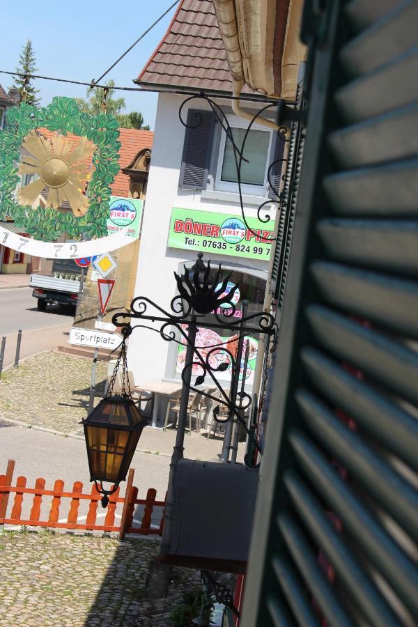 Gasthaus Sonne Schliengen Eksteriør bilde