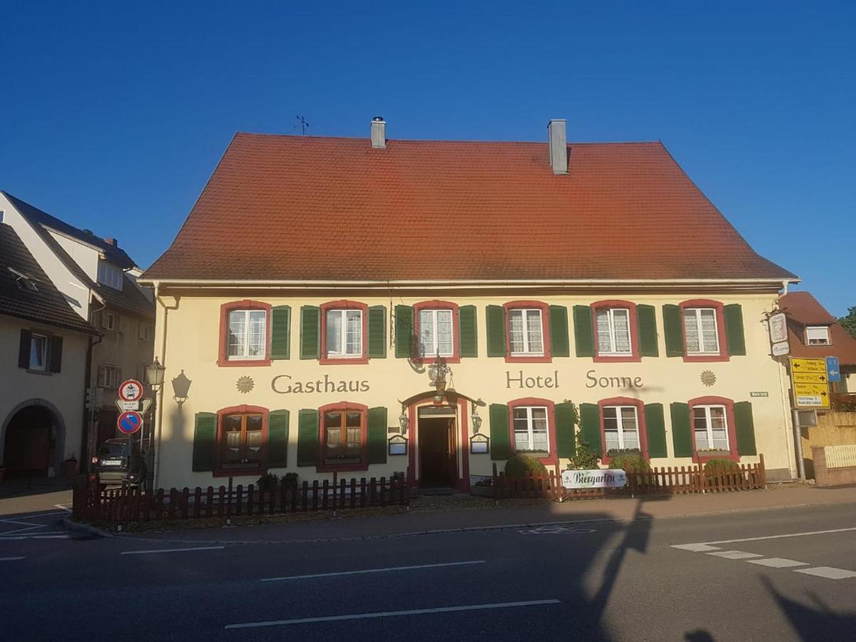 Gasthaus Sonne Schliengen Eksteriør bilde